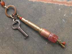 fire wand & key necklace